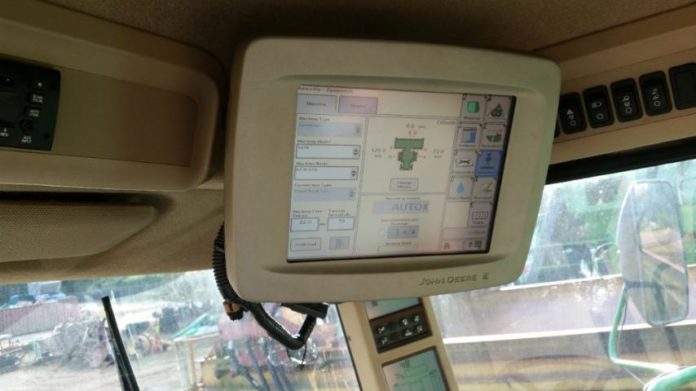 john deere yield monitor